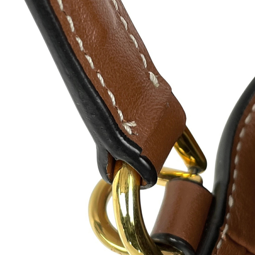Celine Teen Bucket Bag Shoulder Leather Brown - Picture 5 of 7